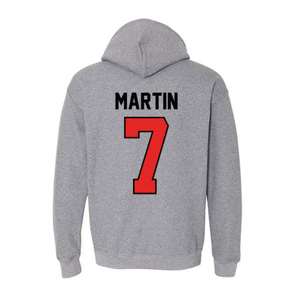 Texas Tech - NCAA Women's Basketball : Kalysta Martin - Classic Shersey Hooded Sweatshirt-1
