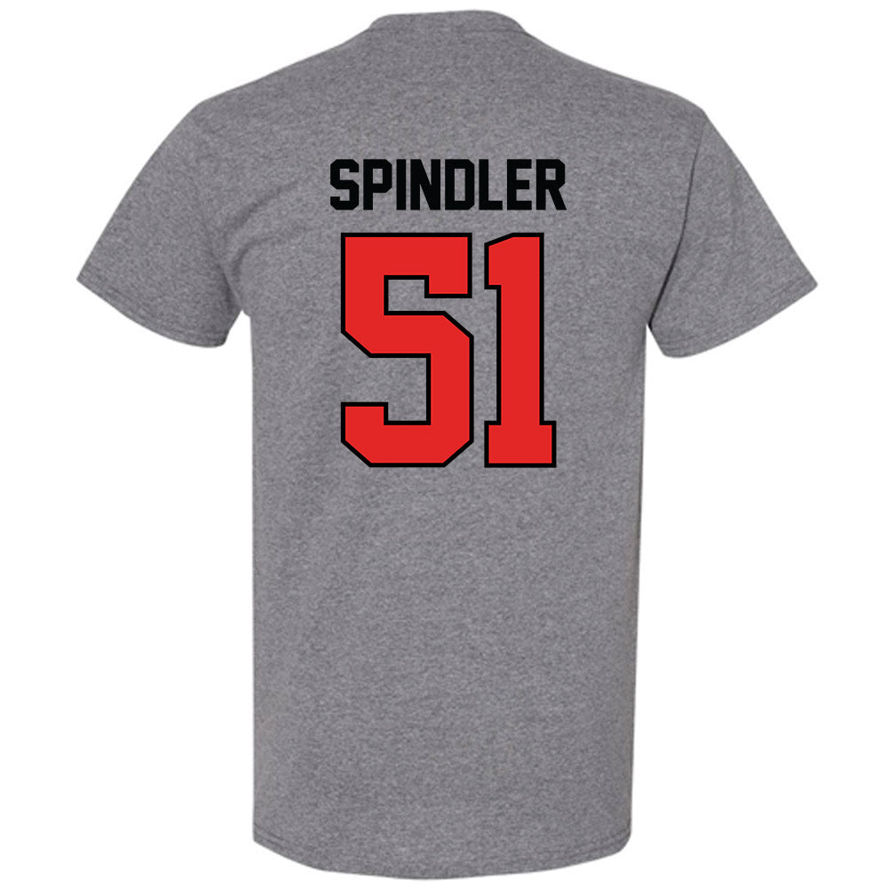 Texas Tech - NCAA Baseball : Jake Spindler - Classic Shersey T-Shirt-1