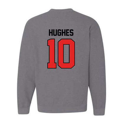 Texas Tech - NCAA Baseball : Logan Hughes - Classic Shersey Crewneck Sweatshirt-1