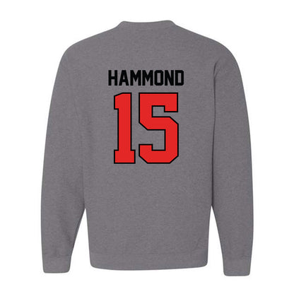 Texas Tech - NCAA Football : William Hammond - Classic Shersey Crewneck Sweatshirt