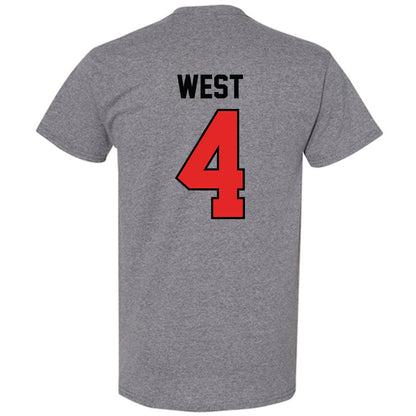 Texas Tech - NCAA Football : Tyrone West - Classic Shersey T-Shirt-1