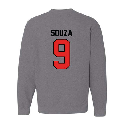 Texas Tech - NCAA Baseball : Jace Souza - Classic Shersey Crewneck Sweatshirt-1