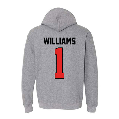 Texas Tech - NCAA Softball : Mia Williams - Classic Shersey Hooded Sweatshirt-1