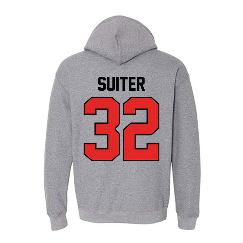 Texas Tech - NCAA Baseball : Bryce Suiter - Classic Shersey Hooded Sweatshirt-1