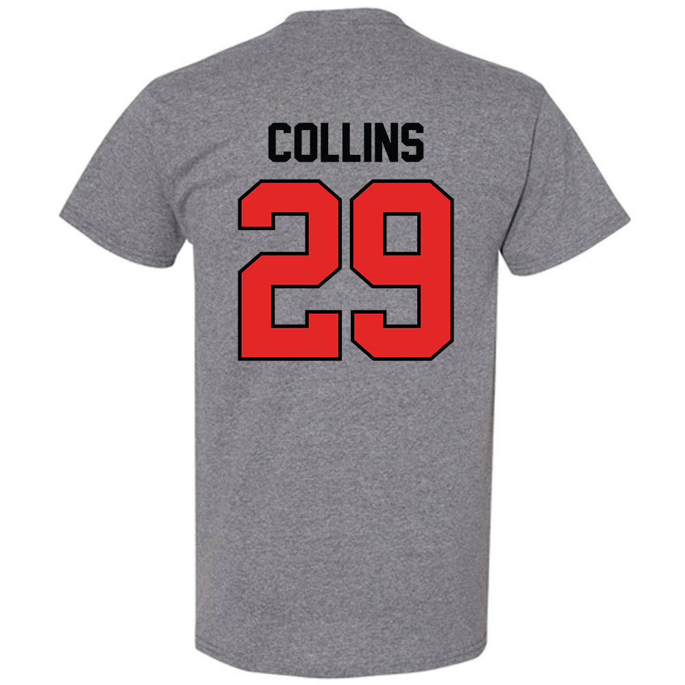 Texas Tech - NCAA Football : Chief Collins - Classic Shersey T-Shirt-1