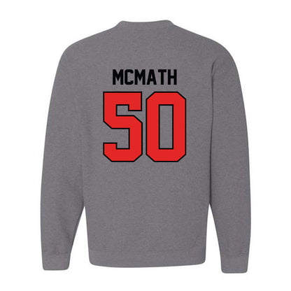 Texas Tech - NCAA Football : Patrick McMath - Classic Shersey Crewneck Sweatshirt-1