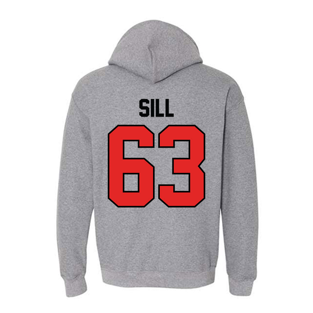 Texas Tech - NCAA Football : Daniel Sill - Classic Shersey Hooded Sweatshirt-1