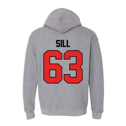 Texas Tech - NCAA Football : Daniel Sill - Classic Shersey Hooded Sweatshirt-1