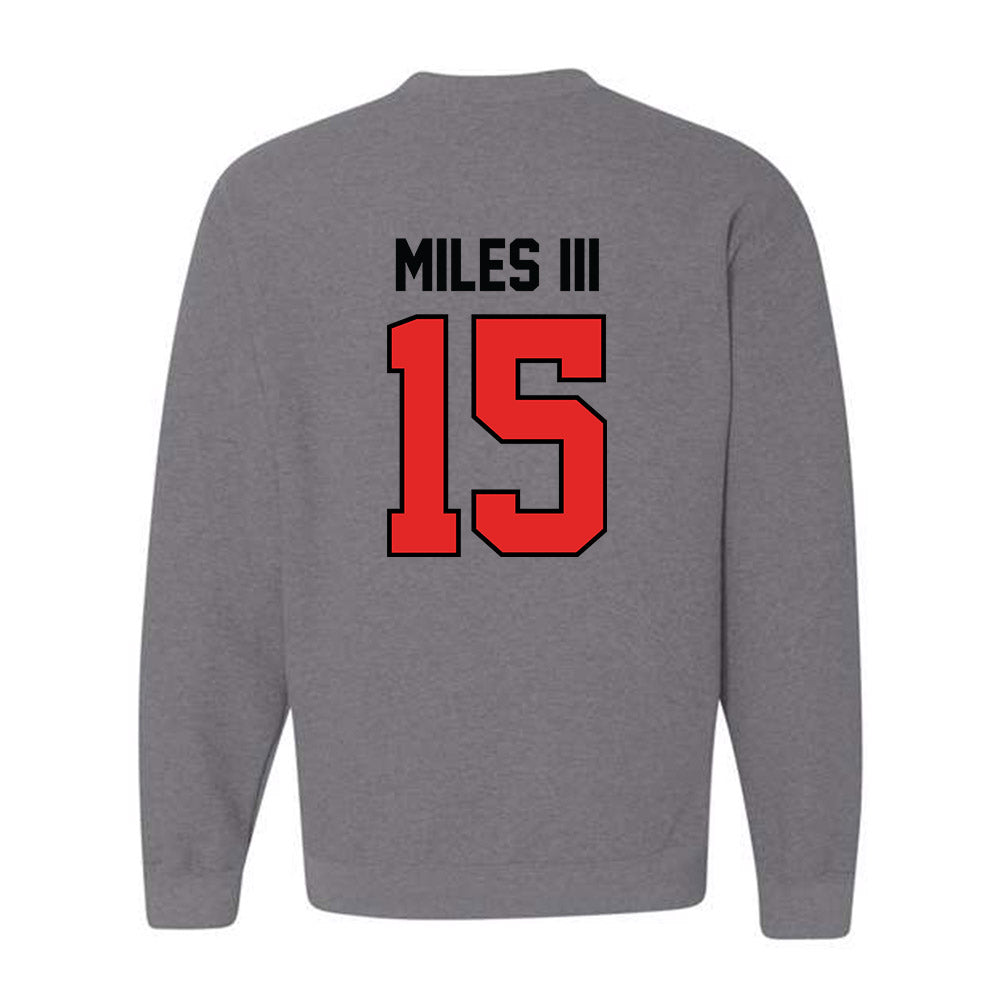 Texas Tech - NCAA Football : Oliver Miles III - Classic Shersey Crewneck Sweatshirt-1