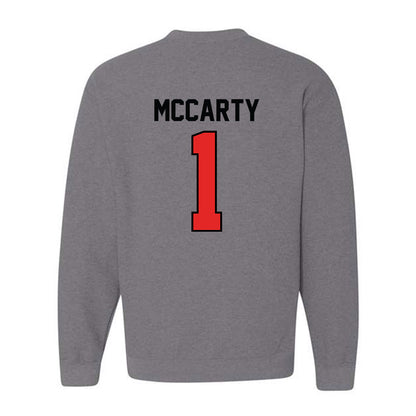 Texas Tech - NCAA Football : AJ McCarty - Classic Shersey Crewneck Sweatshirt-1
