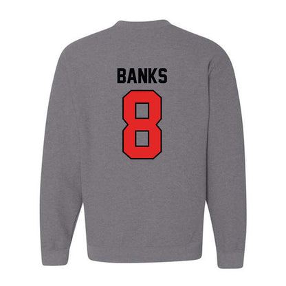Texas Tech - NCAA Football : E'Maurion Banks - Crewneck Sweatshirt