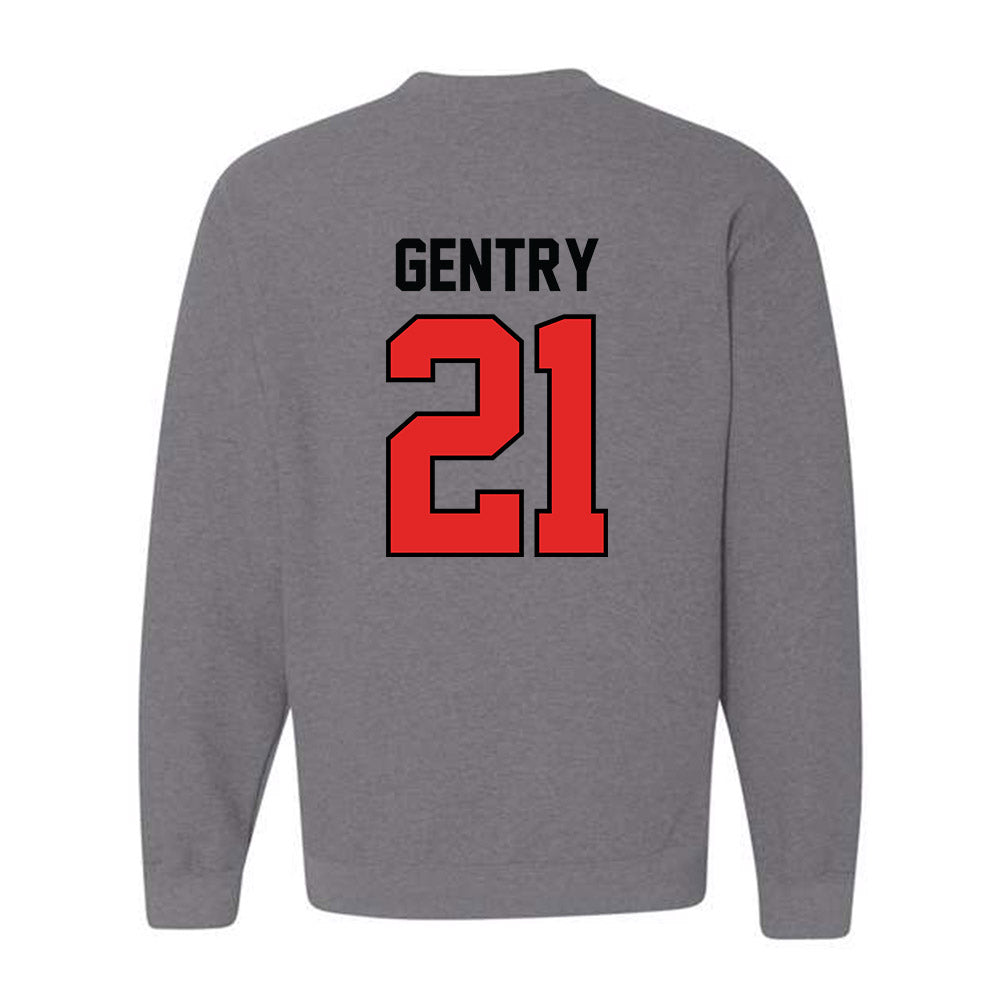 Texas Tech - NCAA Football : Tristian Gentry - Classic Shersey Crewneck Sweatshirt-1