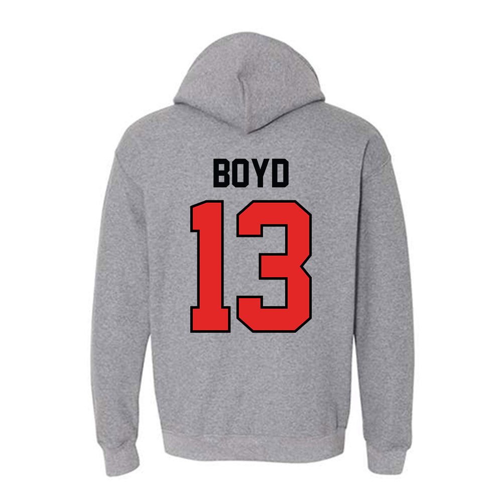 Texas Tech - NCAA Football : Brady Boyd - Classic Shersey Hooded Sweatshirt