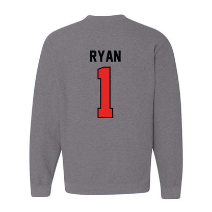 Texas Tech - NCAA Baseball : Coleman Ryan - Classic Shersey Crewneck Sweatshirt-1
