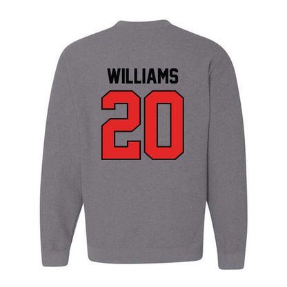 Texas Tech - NCAA Football : J'koby Williams - Classic Shersey Crewneck Sweatshirt