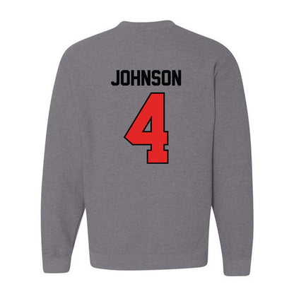 Texas Tech - NCAA Baseball : Kendyl Johnson - Classic Shersey Crewneck Sweatshirt-1