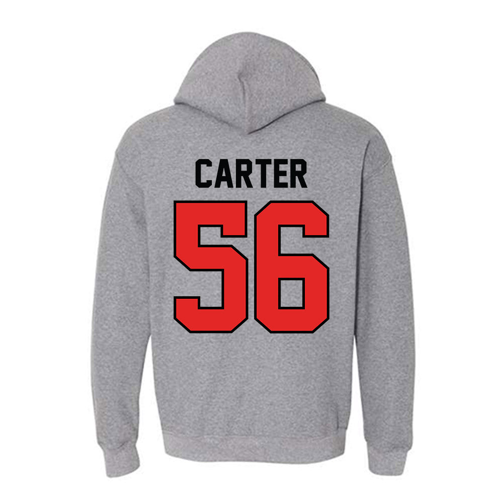 Texas Tech - NCAA Football : Davion Carter - Classic Shersey Hooded Sweatshirt