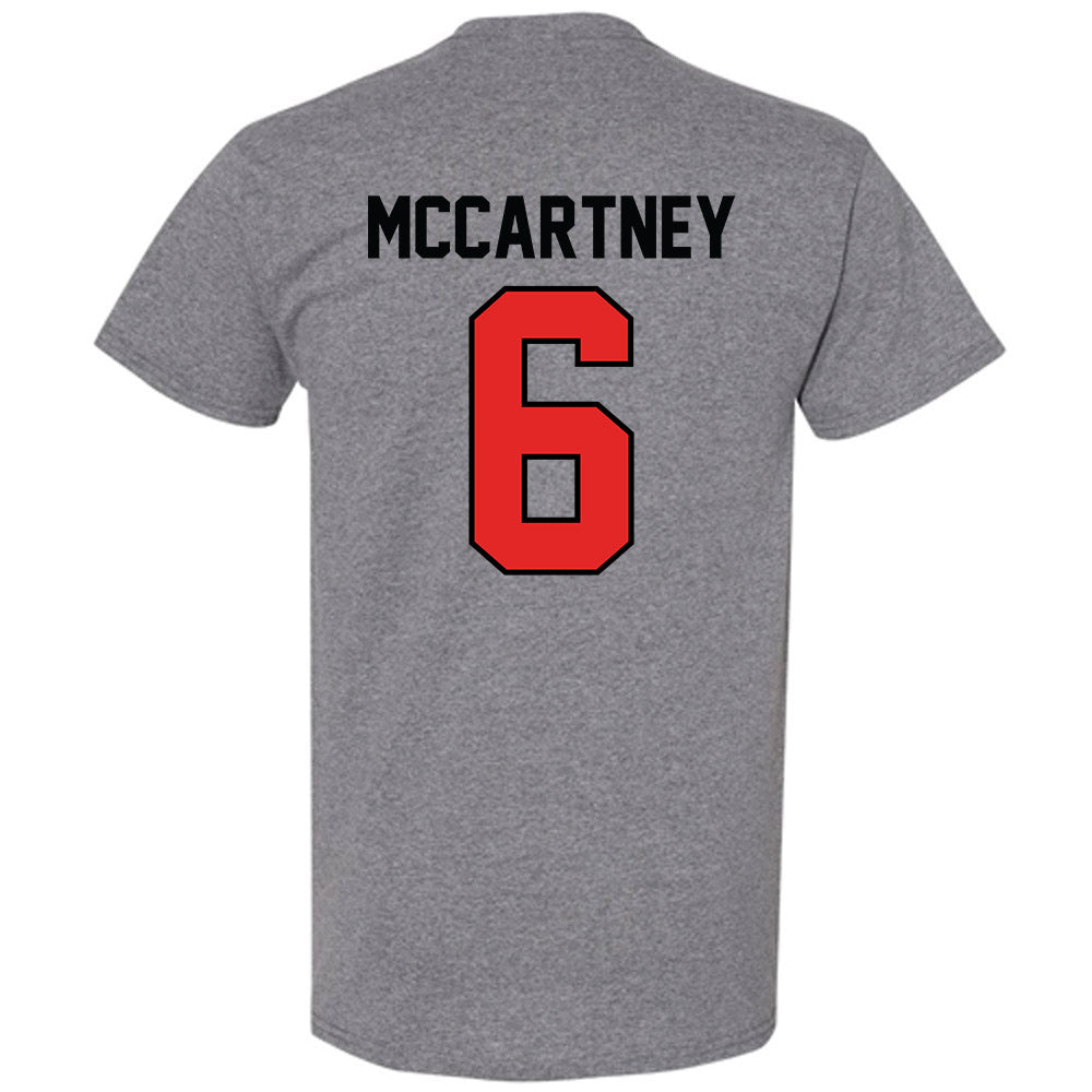 Texas Tech - NCAA Women's Soccer : Emilie McCartney - Classic Shersey T-Shirt-1