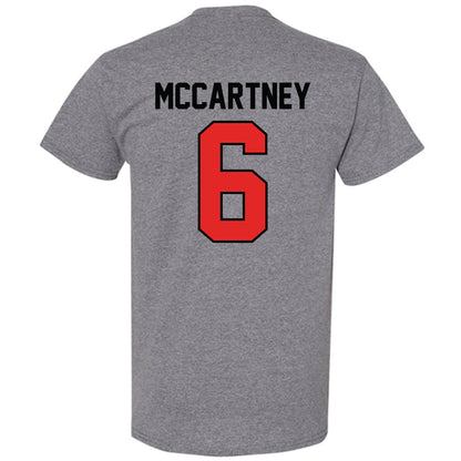 Texas Tech - NCAA Women's Soccer : Emilie McCartney - Classic Shersey T-Shirt-1