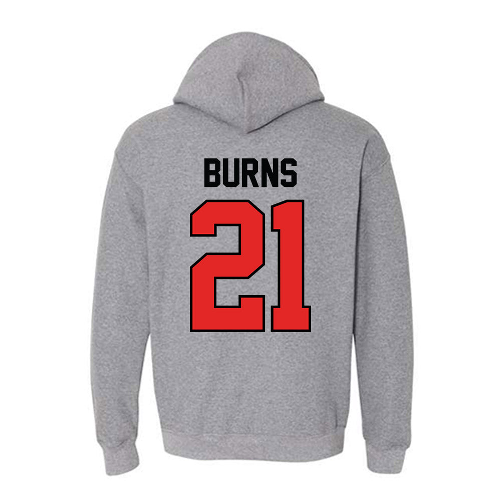 Texas Tech - NCAA Baseball : Jackson Burns - Classic Shersey Hooded Sweatshirt-1