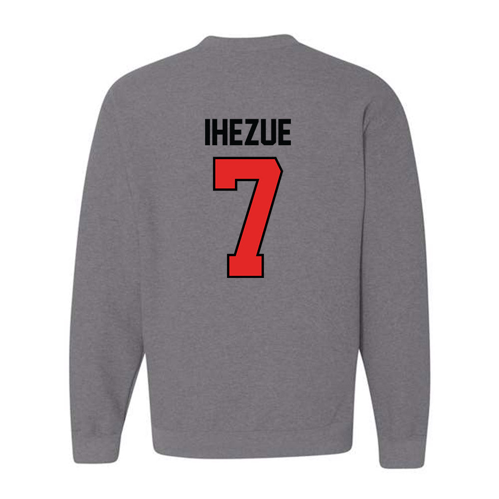 Texas Tech - NCAA Men's Track & Field : Nzube Ihezue - Classic Shersey Crewneck Sweatshirt-1