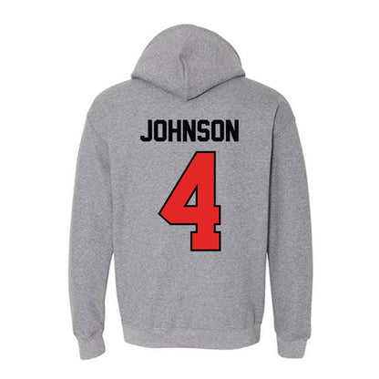 Texas Tech - NCAA Baseball : Kendyl Johnson - Classic Shersey Hooded Sweatshirt-1