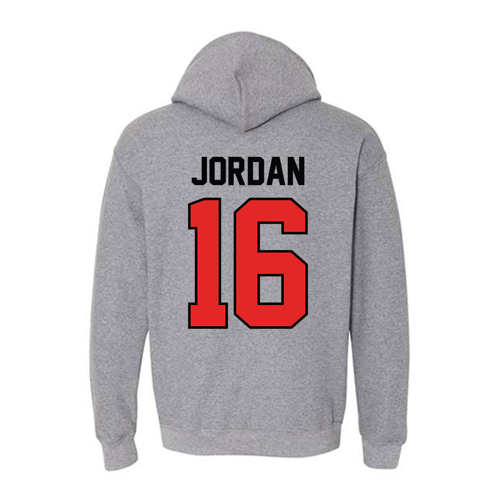Texas Tech - NCAA Baseball : Will Jordan - Classic Shersey Hooded Sweatshirt-1