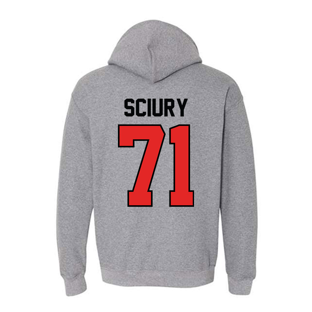 Texas Tech - NCAA Football : Vinny Sciury - Classic Shersey Hooded Sweatshirt