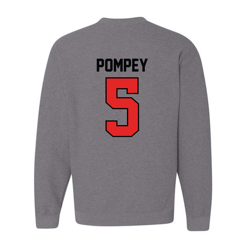 Texas Tech - NCAA Baseball : Timothy Pompey - Classic Shersey Crewneck Sweatshirt-1