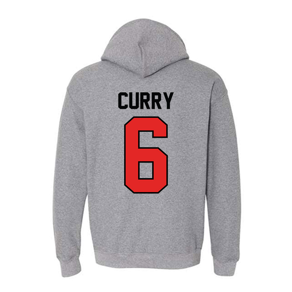 Texas Tech - NCAA Football : John Curry - Classic Shersey Hooded Sweatshirt-1