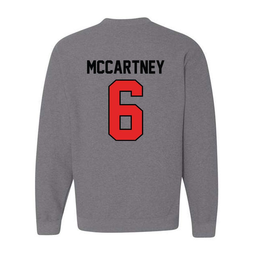 Texas Tech - NCAA Women's Soccer : Emilie McCartney - Classic Shersey Crewneck Sweatshirt-1