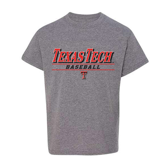 Texas Tech - NCAA Baseball : Logan Addison - Classic Shersey Youth T-Shirt-0