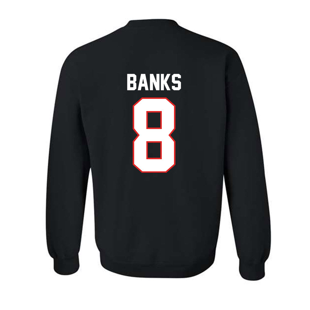 Texas Tech - NCAA Football : E'Maurion Banks - Crewneck Sweatshirt