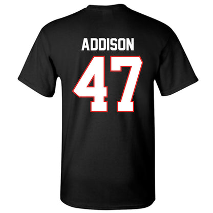 Texas Tech - NCAA Baseball : Logan Addison - Classic Shersey T-Shirt-1