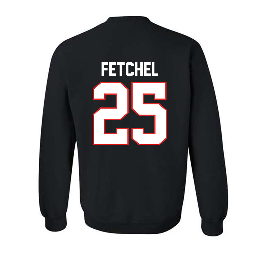 Texas Tech - NCAA Baseball : Zach Fetchel - Classic Shersey Crewneck Sweatshirt-1