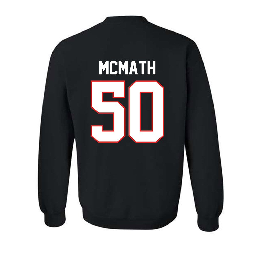 Texas Tech - NCAA Football : Patrick McMath - Classic Shersey Crewneck Sweatshirt-1