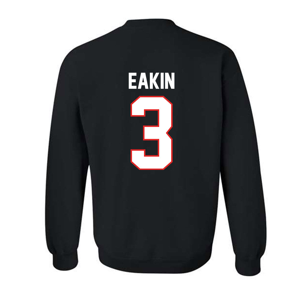 Texas Tech - NCAA Football : Coy Eakin - Classic Shersey Crewneck Sweatshirt-1
