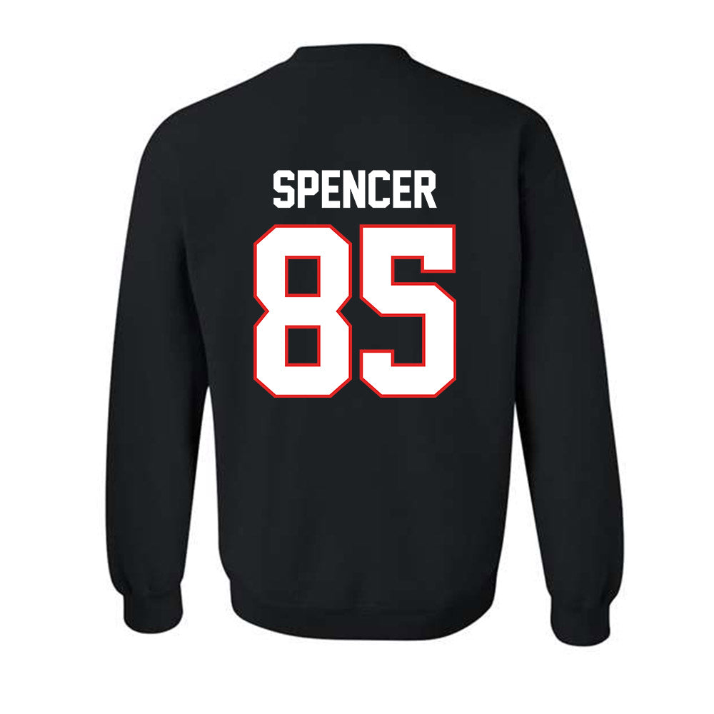 Texas Tech - NCAA Football : Dylan Spencer - Classic Shersey Crewneck Sweatshirt-1