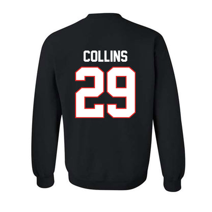 Texas Tech - NCAA Football : Chief Collins - Classic Shersey Crewneck Sweatshirt-1