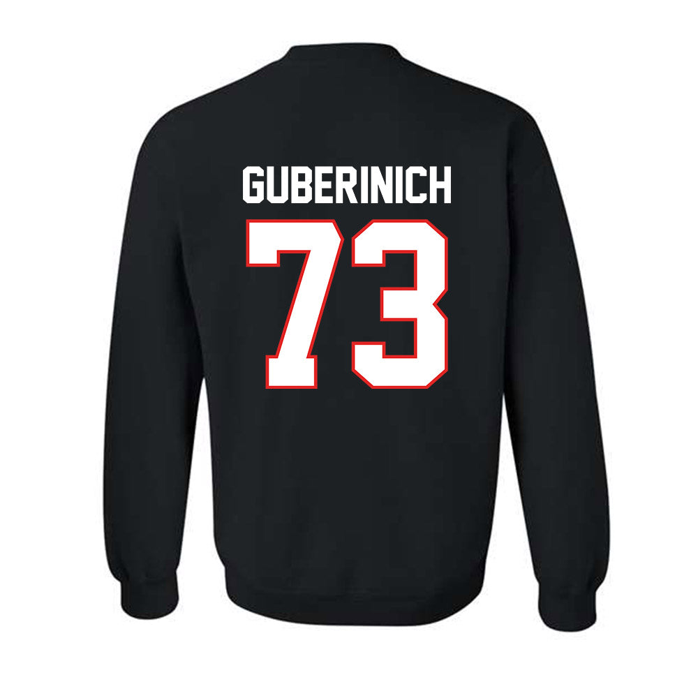 Texas Tech - NCAA Football : Danilo Guberinich - Classic Shersey Crewneck Sweatshirt-1
