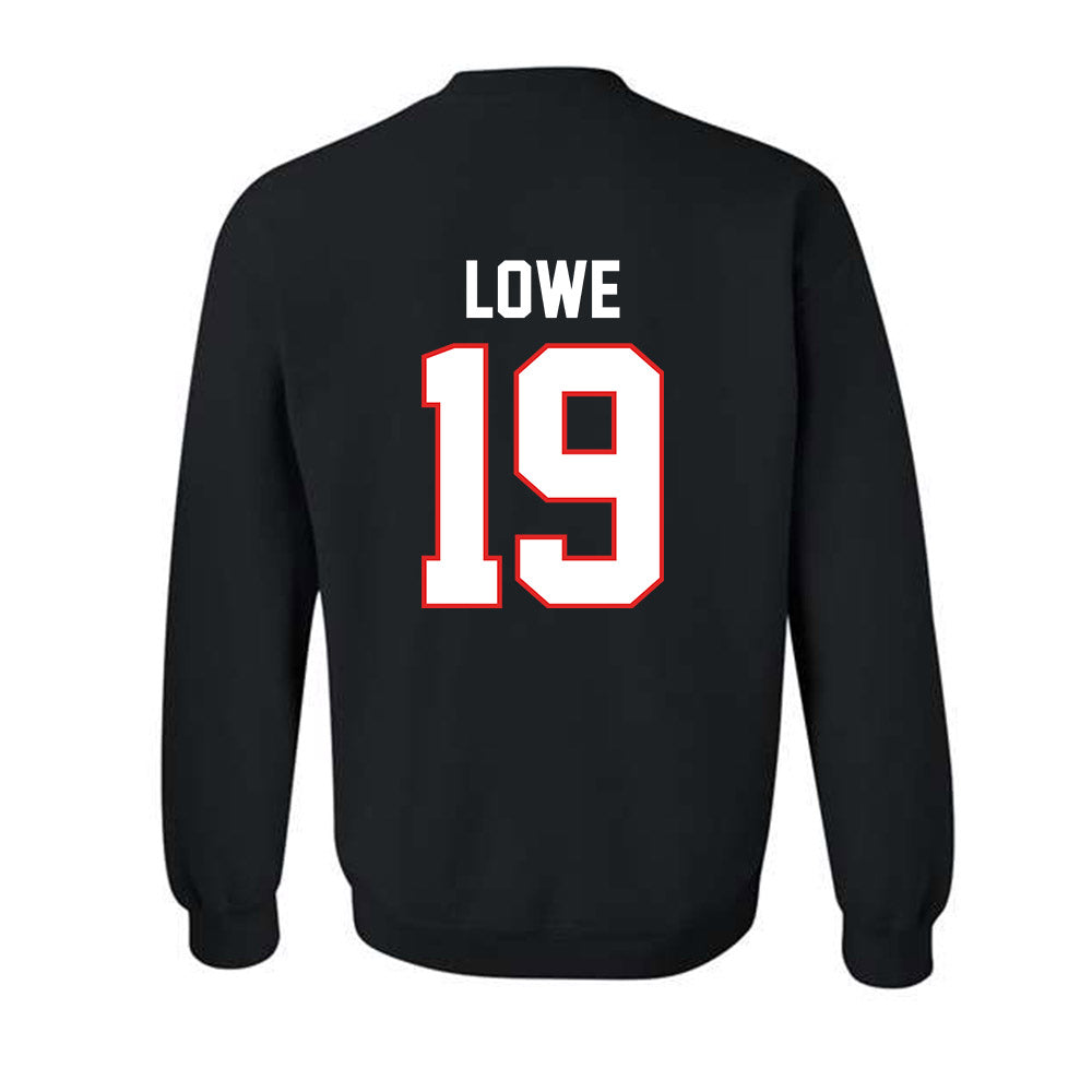 Texas Tech - NCAA Baseball : Jonathan Lowe - Classic Shersey Crewneck Sweatshirt-1