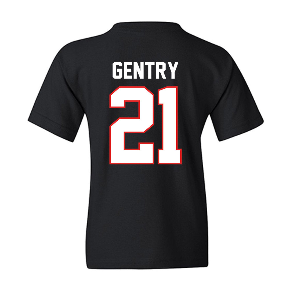 Texas Tech - NCAA Football : Tristian Gentry - Classic Shersey Youth T-Shirt-1