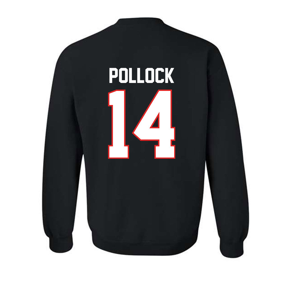 Texas Tech - NCAA Football : Brice Pollock - Classic Shersey Crewneck Sweatshirt-1