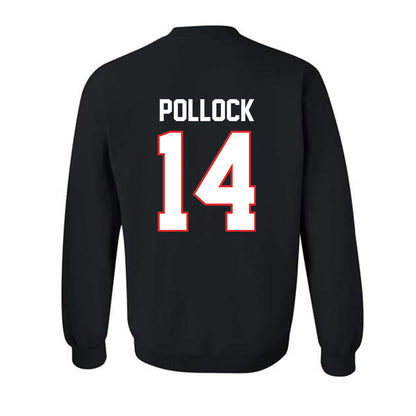 Texas Tech - NCAA Football : Brice Pollock - Classic Shersey Crewneck Sweatshirt-1