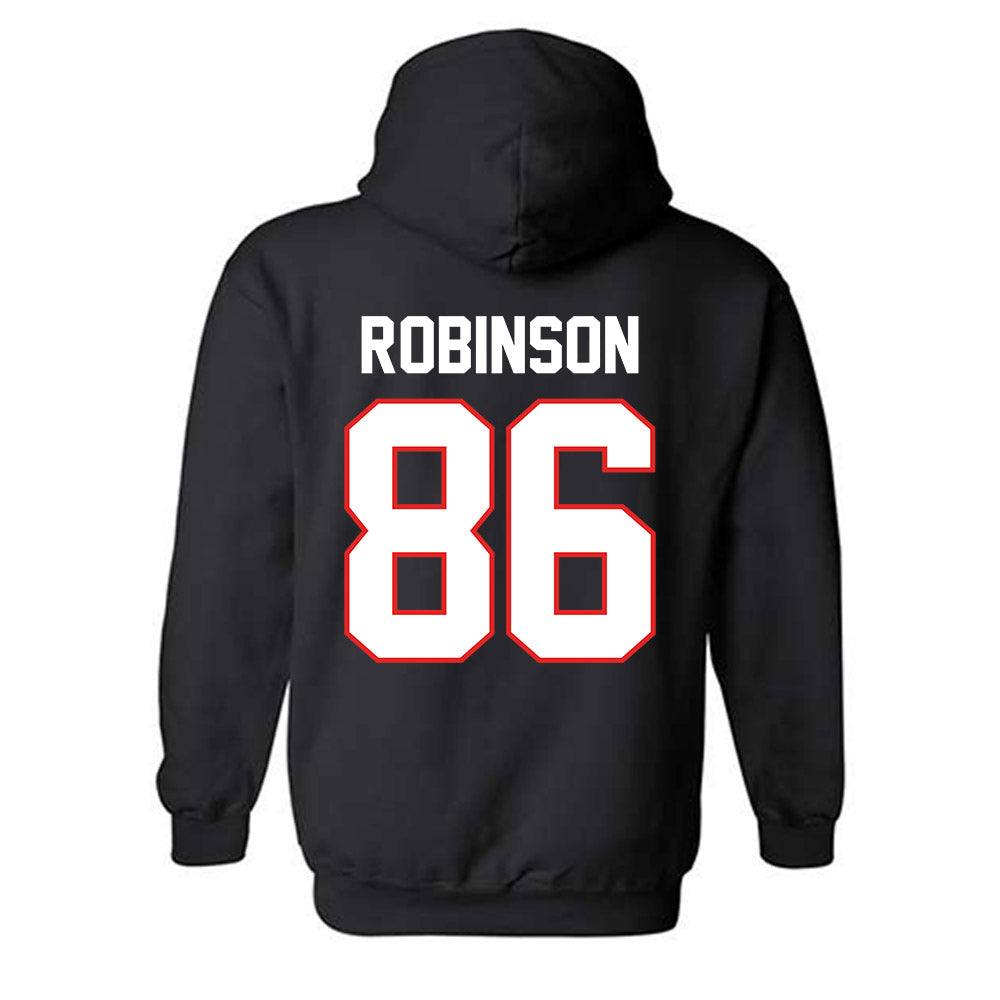 Texas Tech - NCAA Football : Sean Robinson - Classic Shersey Hooded Sweatshirt-1