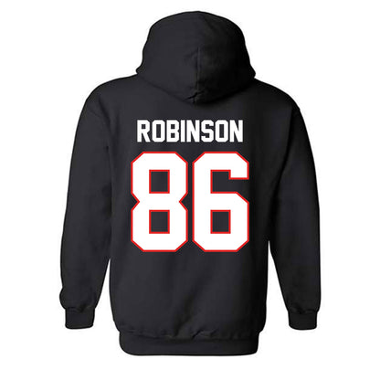 Texas Tech - NCAA Football : Sean Robinson - Classic Shersey Hooded Sweatshirt-1