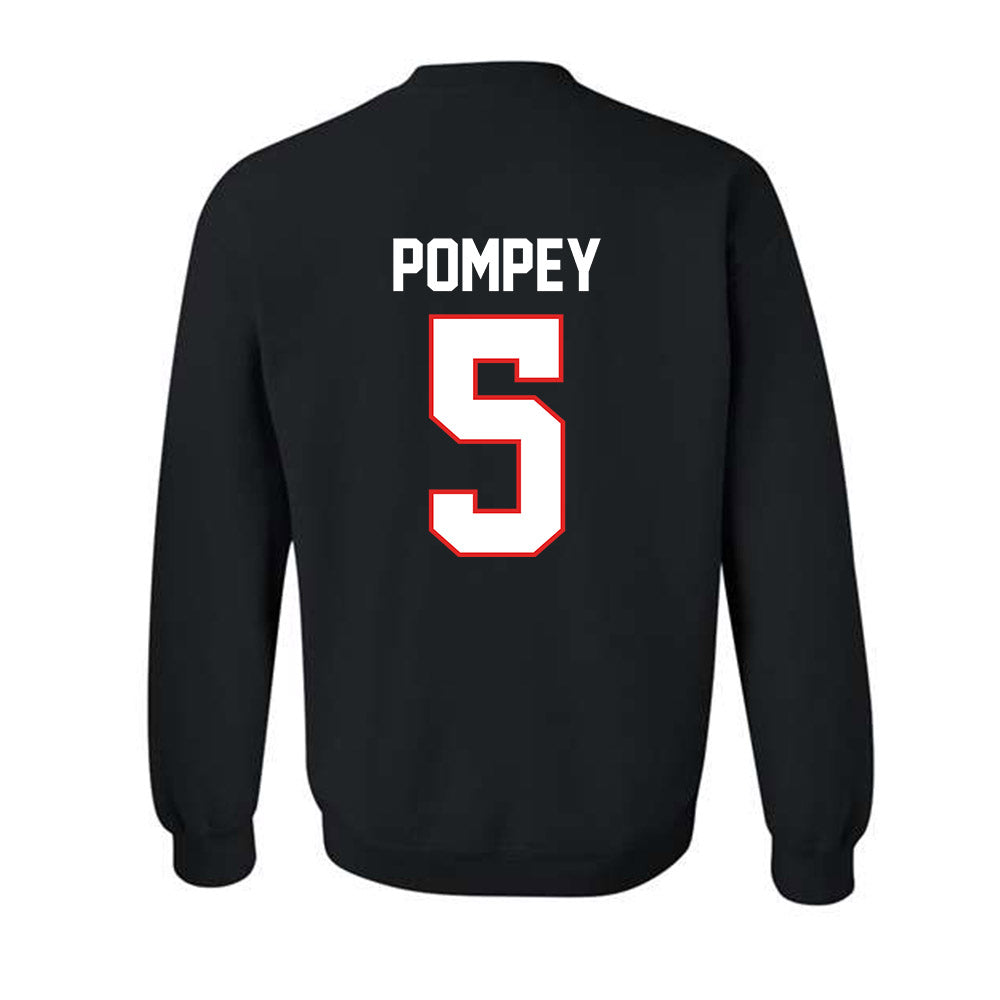 Texas Tech - NCAA Baseball : Timothy Pompey - Classic Shersey Crewneck Sweatshirt-1
