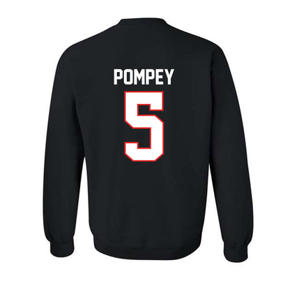Texas Tech - NCAA Baseball : Timothy Pompey - Classic Shersey Crewneck Sweatshirt-1