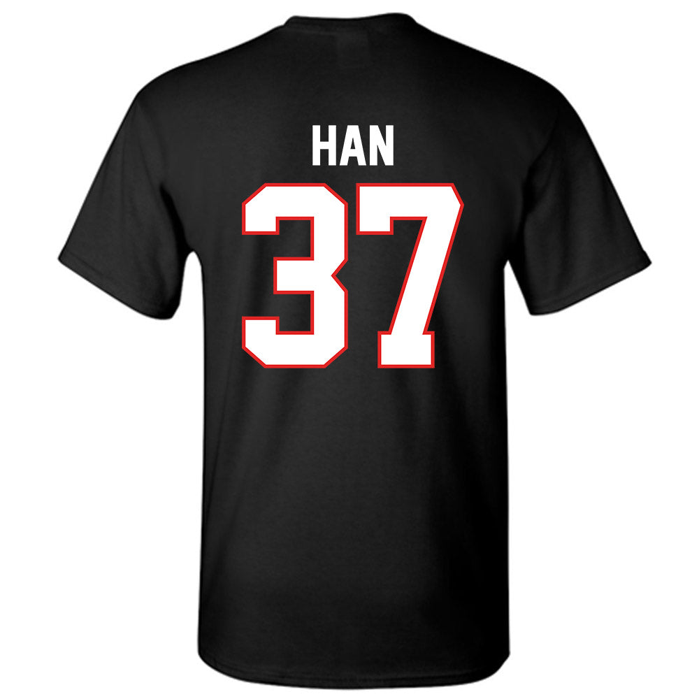 Texas Tech - NCAA Baseball : Heeryun Han - Classic Shersey T-Shirt-1
