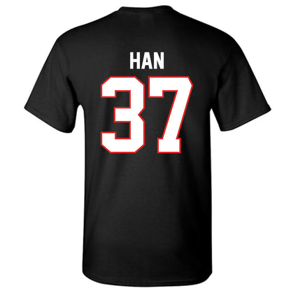 Texas Tech - NCAA Baseball : Heeryun Han - Classic Shersey T-Shirt-1